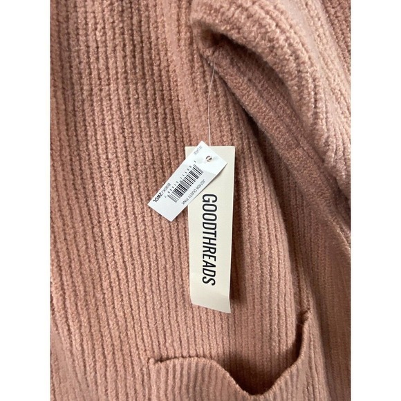 Good Threads Cardigan Womens XXL Orange Peach Long Pockets Wool Blend - Picture 8 of 11